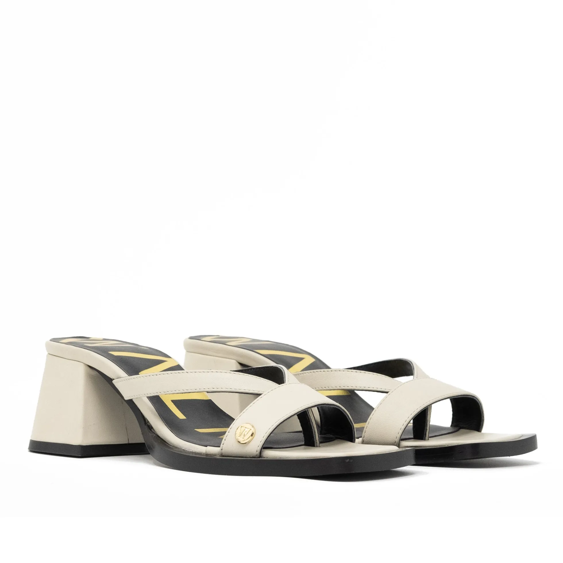 Walk London Maisy Toe Post Heel Sandal Off White Store