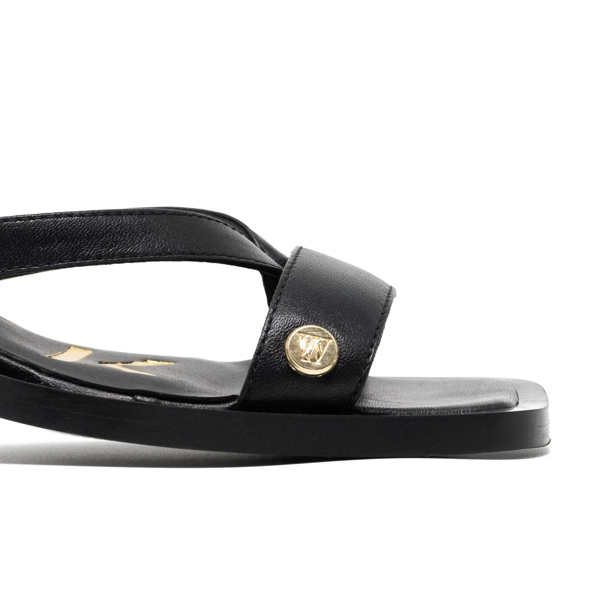 Walk London Maisy Toe Post Heel Sandal Black Cheap