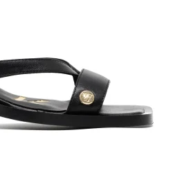 Walk London Maisy Toe Post Heel Sandal Black Best Sale