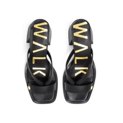 Walk London Maisy Toe Post Heel Sandal Black Cheap