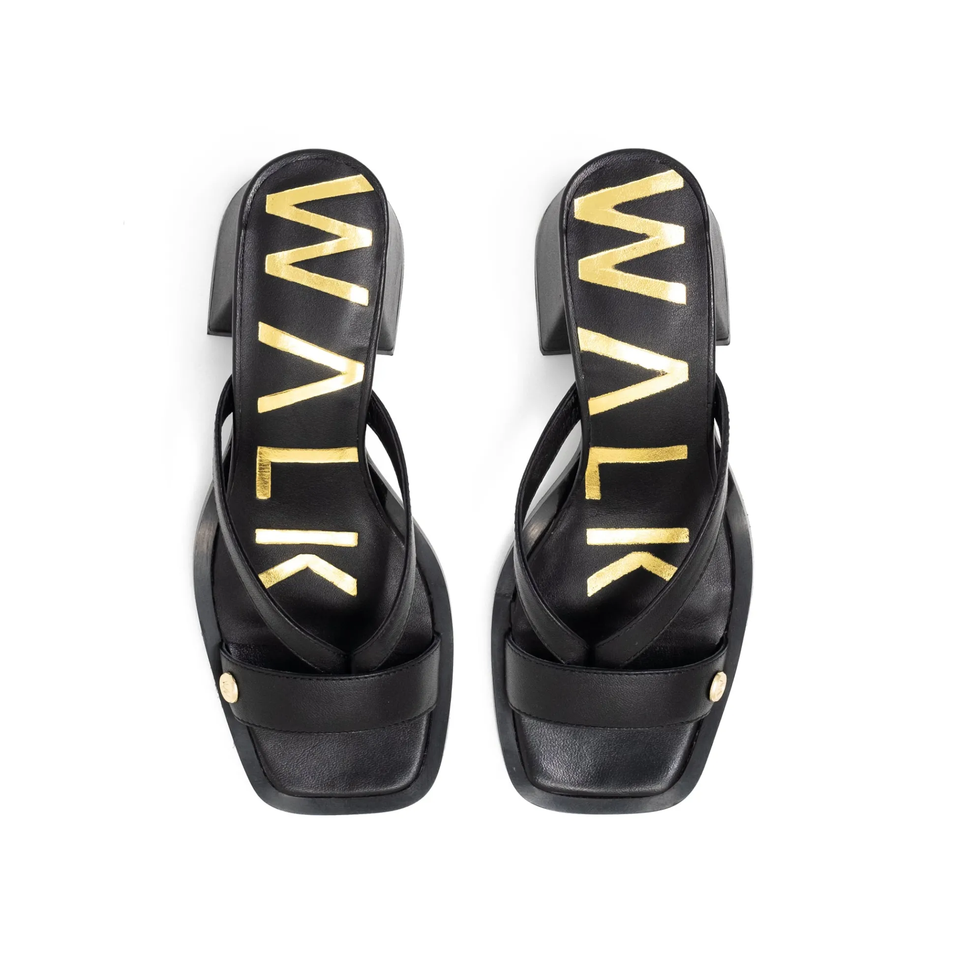 Walk London Maisy Toe Post Heel Sandal Black Best Sale