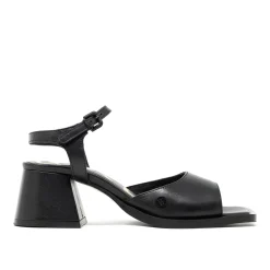 Walk London Maisy Two Part Heel Sandal Black Online