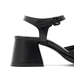Walk London Maisy Two Part Heel Sandal Black Online