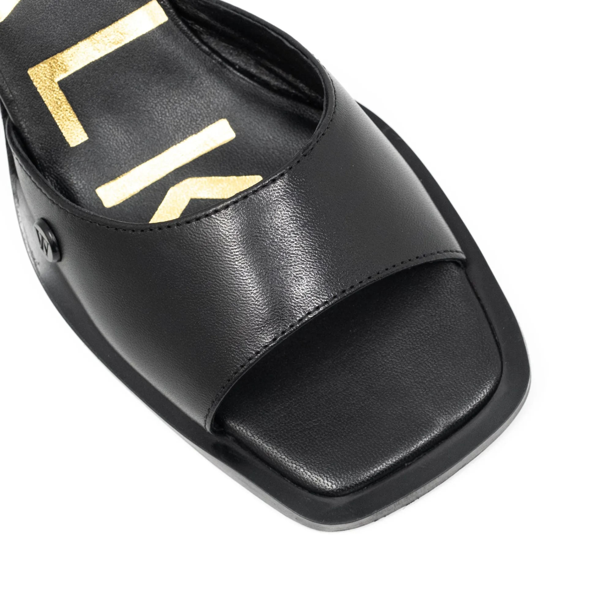 Walk London Maisy Two Part Heel Sandal Black Online