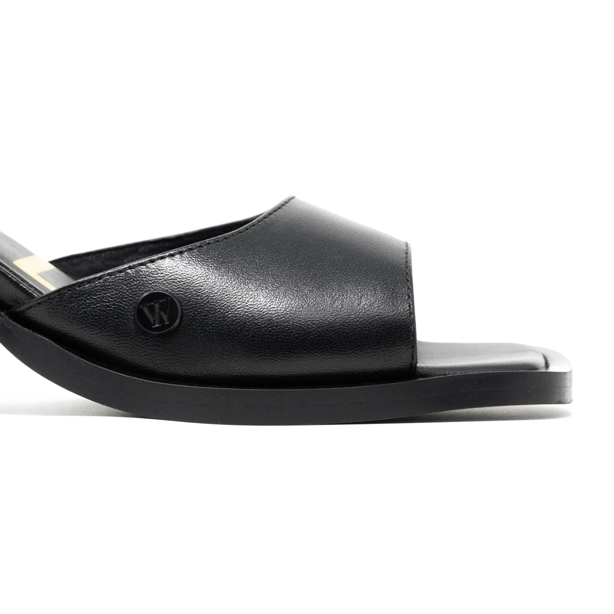 Walk London Maisy Two Part Heel Sandal Black Online