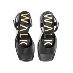 Walk London Maisy Two Part Heel Sandal Black Online