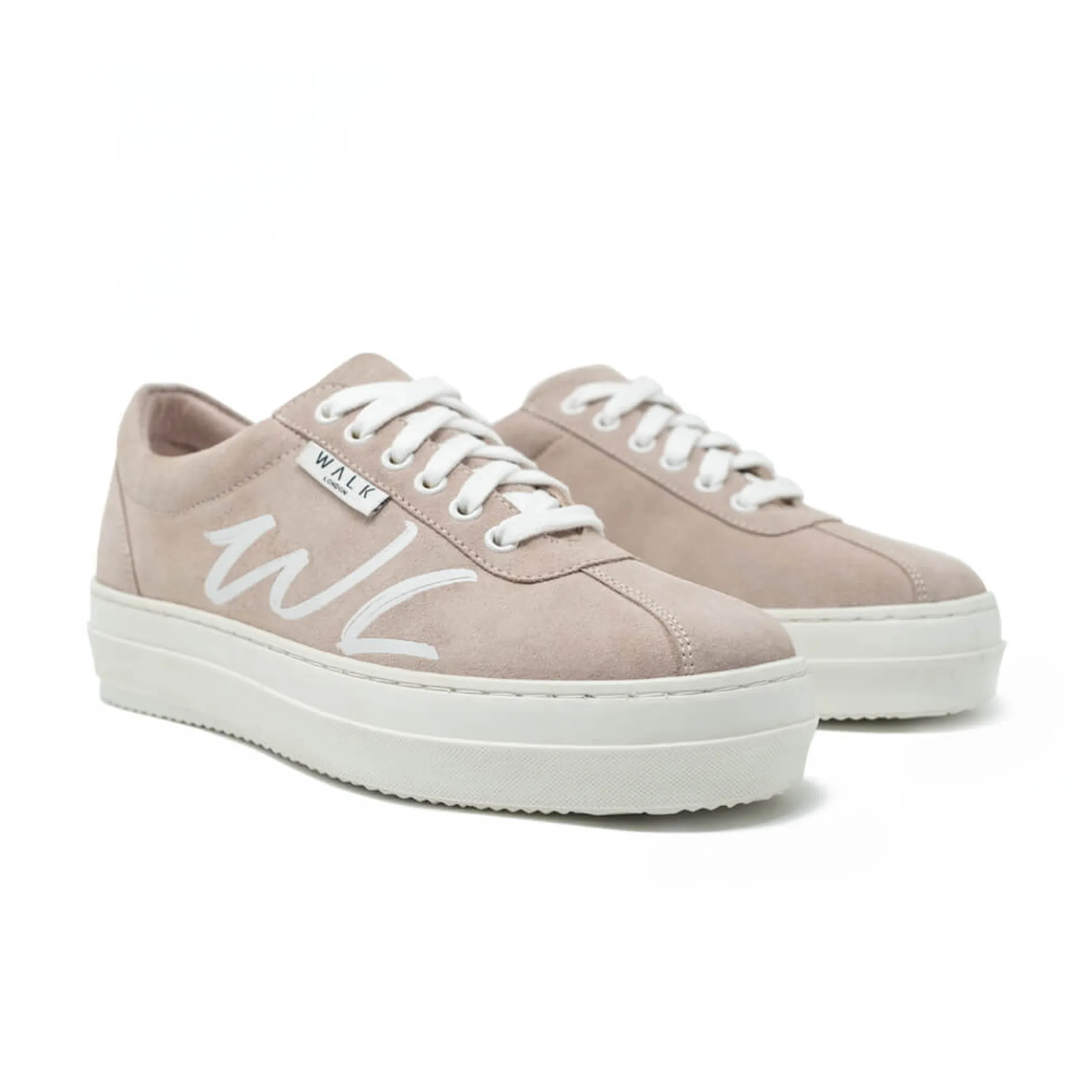 Walk London Malibu Sneaker Lotus Pink Suede Cheap