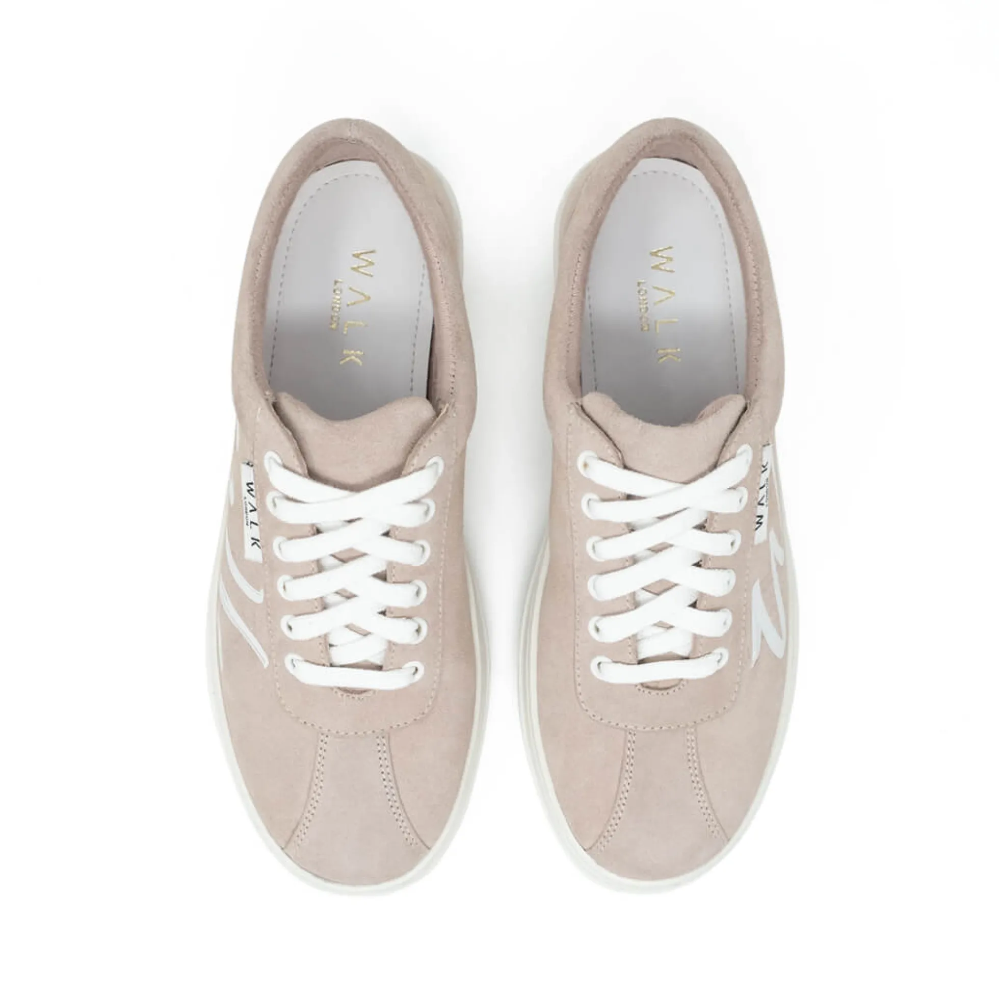 Walk London Malibu Sneaker Lotus Pink Suede Cheap