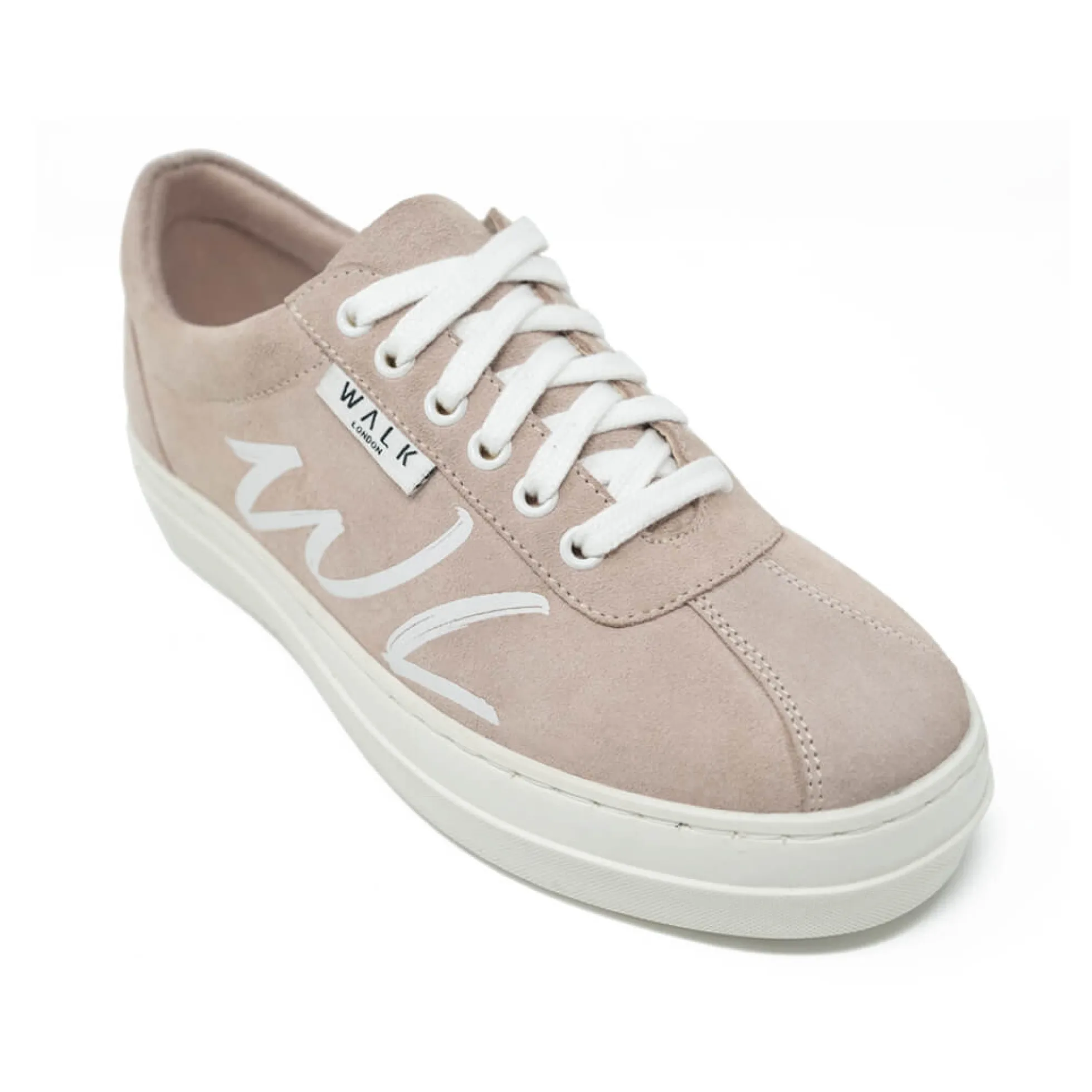 Walk London Malibu Sneaker Lotus Pink Suede Cheap