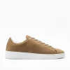 Walk London Marco Trainer Tan Nubuck Discount