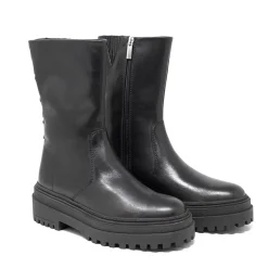 Walk London Margot Boot Black Leather Cheap
