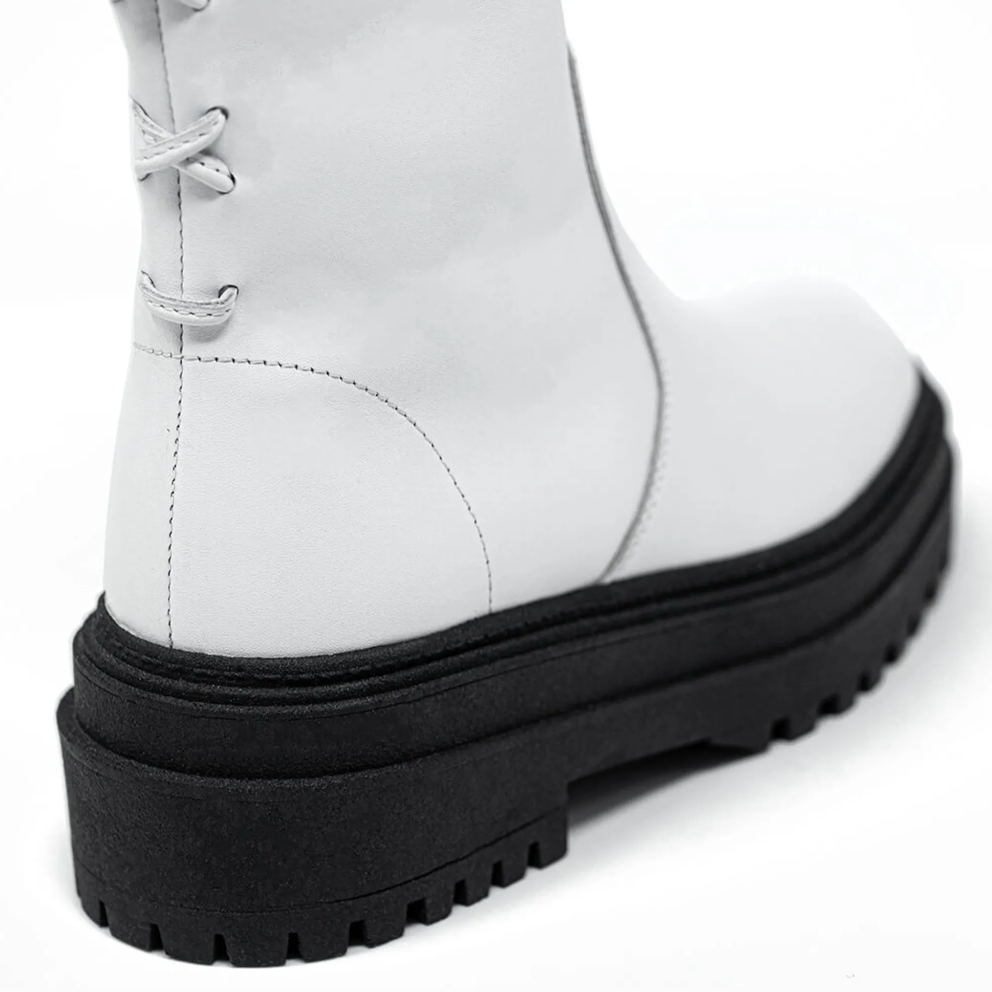 Walk London Margot Boot White Leather Clearance
