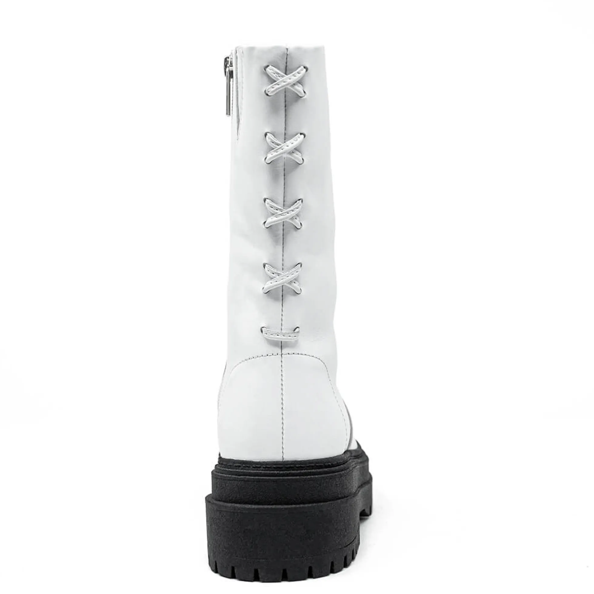 Walk London Margot Boot White Leather Flash Sale