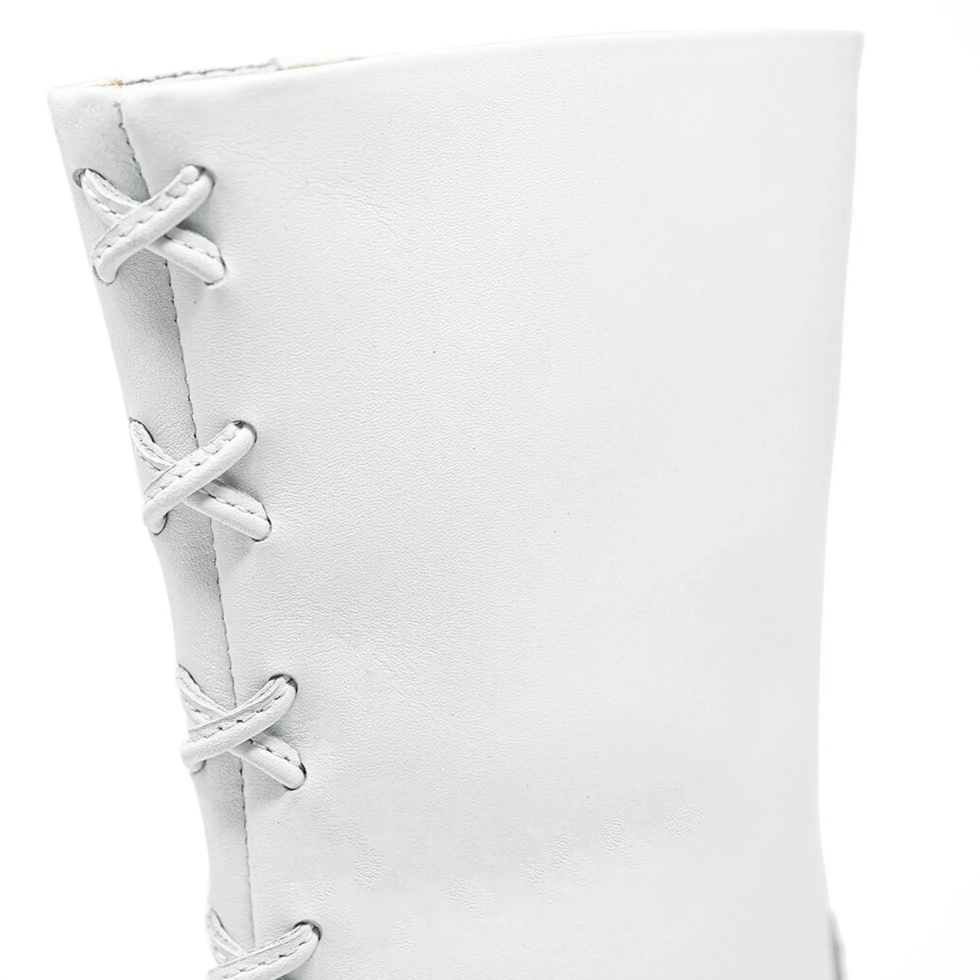 Walk London Margot Boot White Leather Clearance