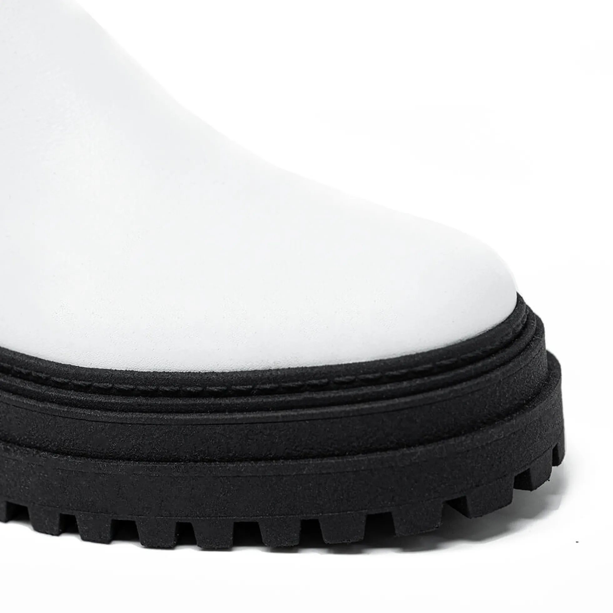 Walk London Margot Boot White Leather Clearance