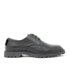 Walk London Milano Derby Shoe Black Hot