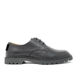 Walk London Milano Derby Shoe Black Hot