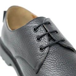 Walk London Milano Derby Shoe Black Hot
