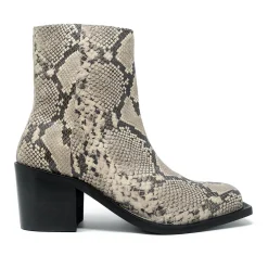 Walk London Nola Inside Zip Western Boot Snake Online