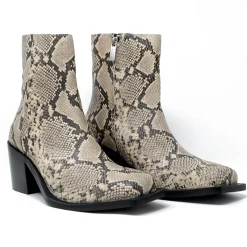 Walk London Nola Inside Zip Western Boot Snake Online