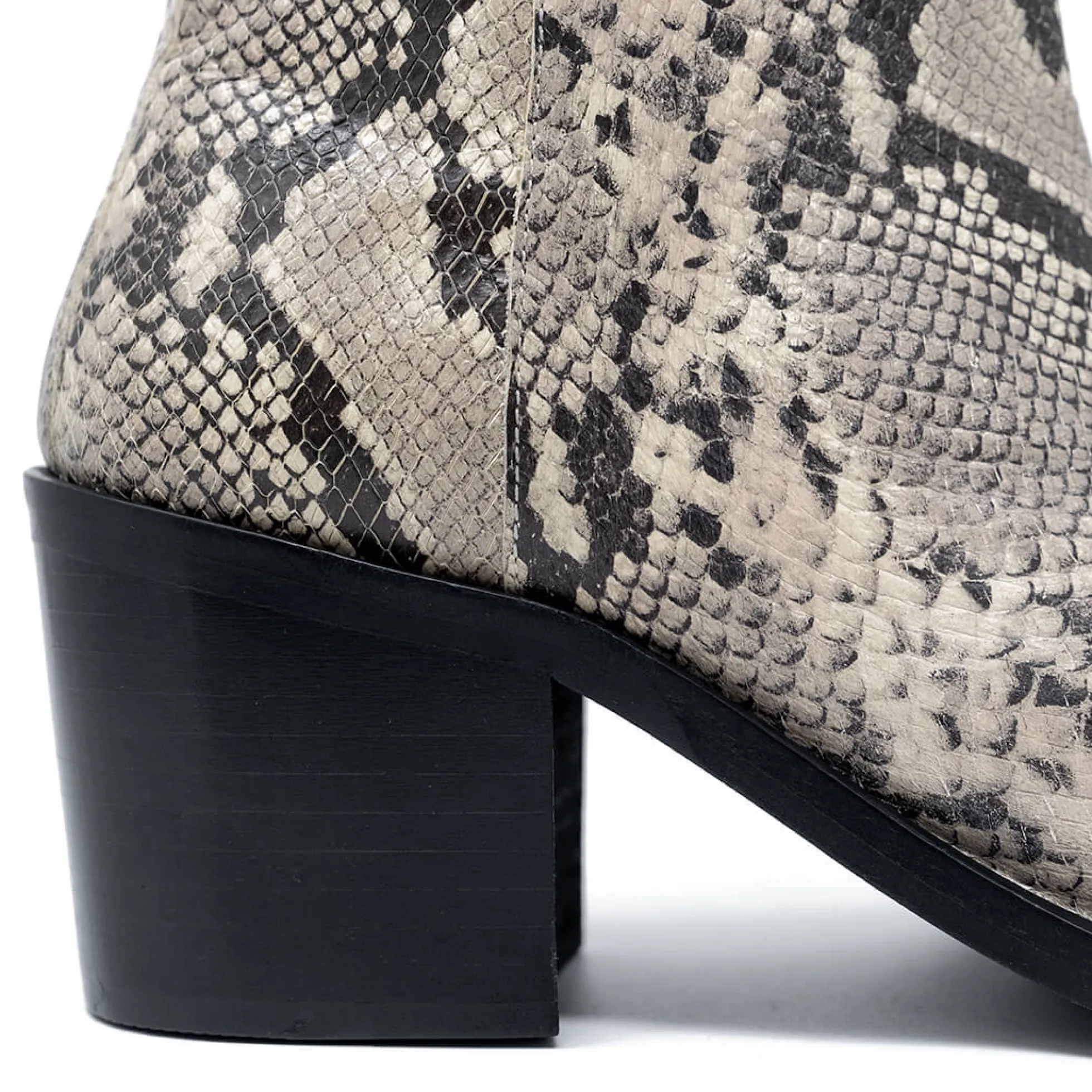 Walk London Nola Inside Zip Western Boot Snake Online