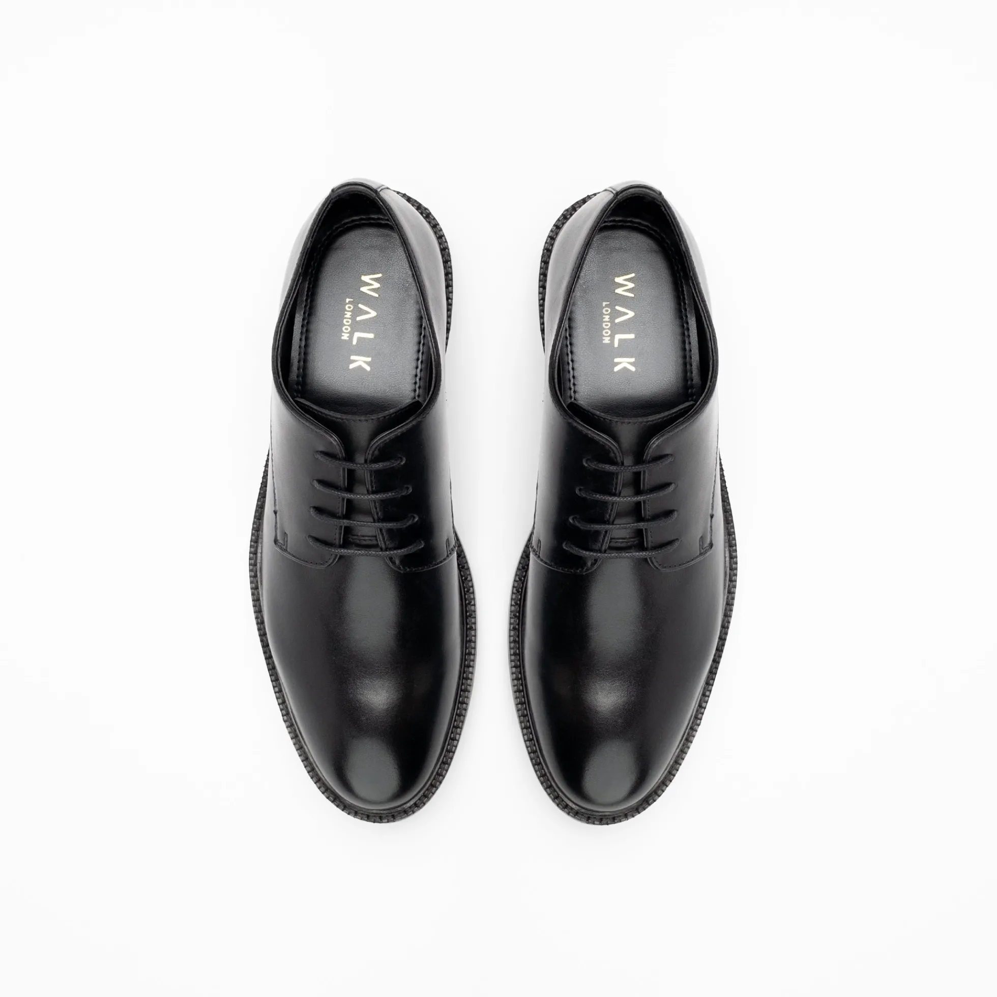 Walk London Oliver Derby Shoes Black Store