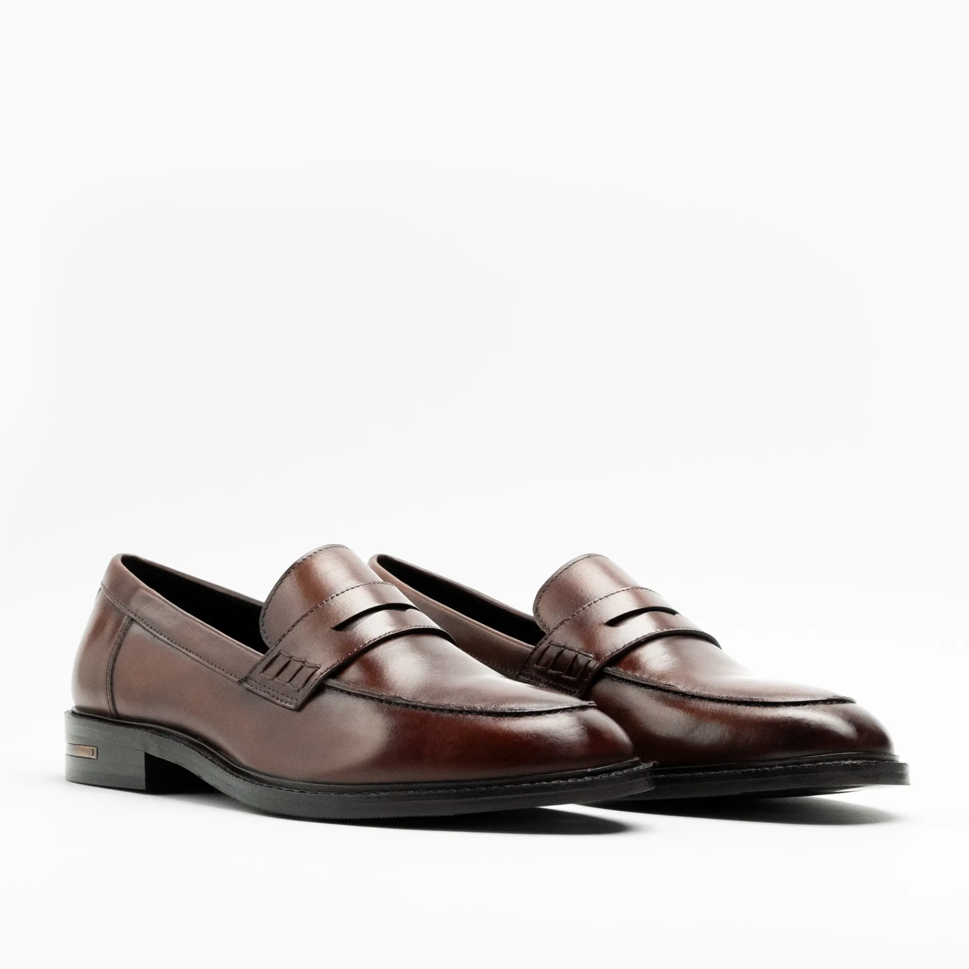 Walk London Oliver Saddle Loafer Brown Shop