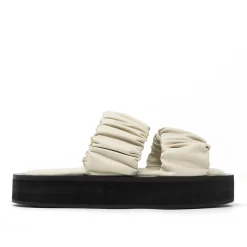 Walk London Oslo Ruched Sandal Sale