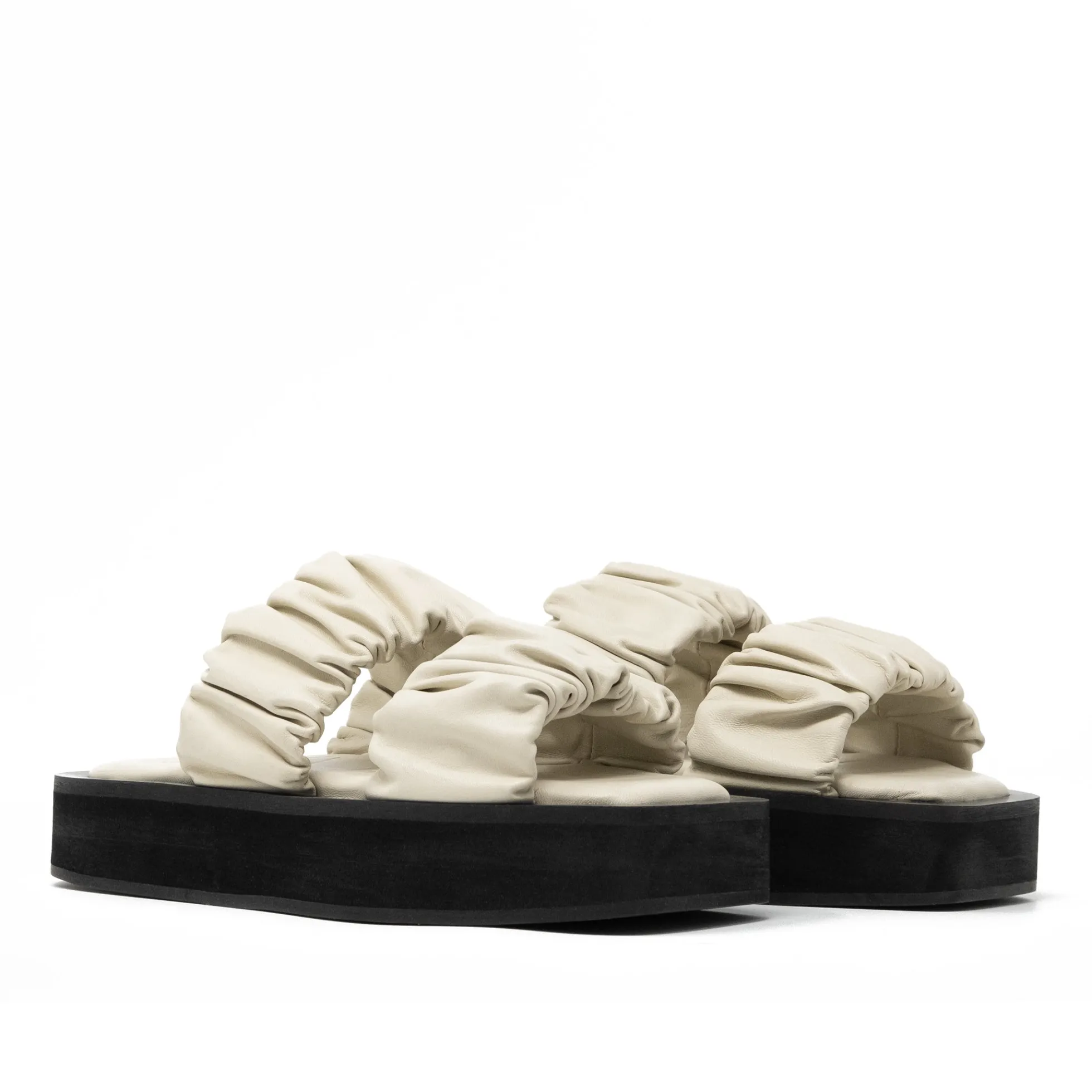 Walk London Oslo Ruched Sandal Store