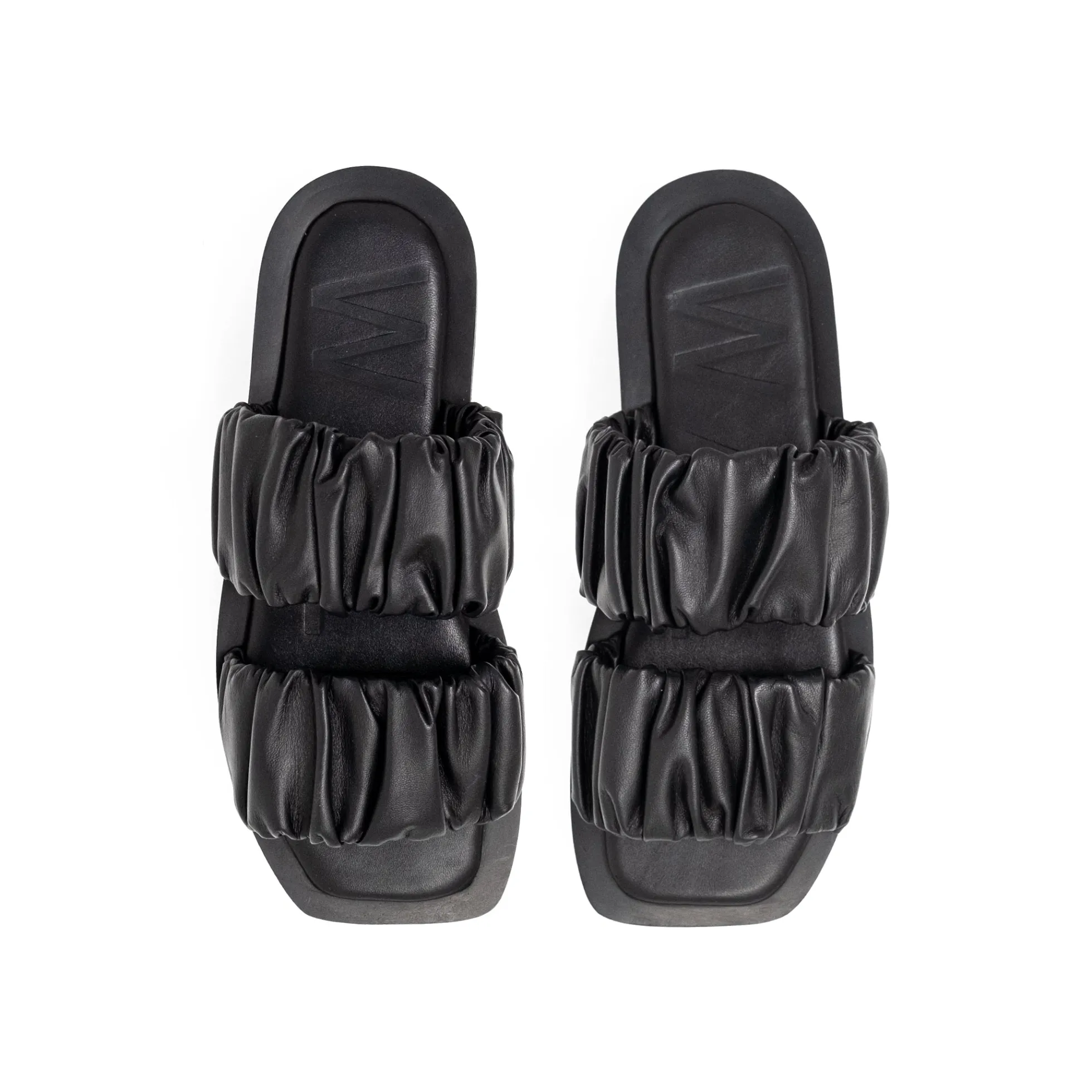 Walk London Oslo Ruched Sandal Flash Sale