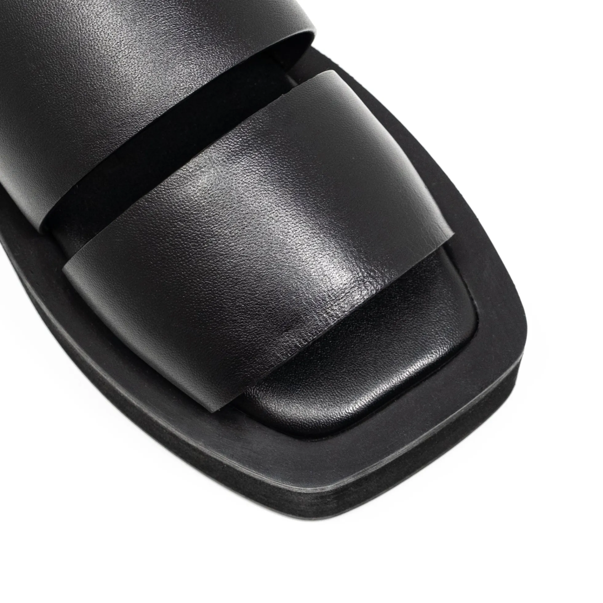 Walk London Oslo Strap Sandal Black Shop