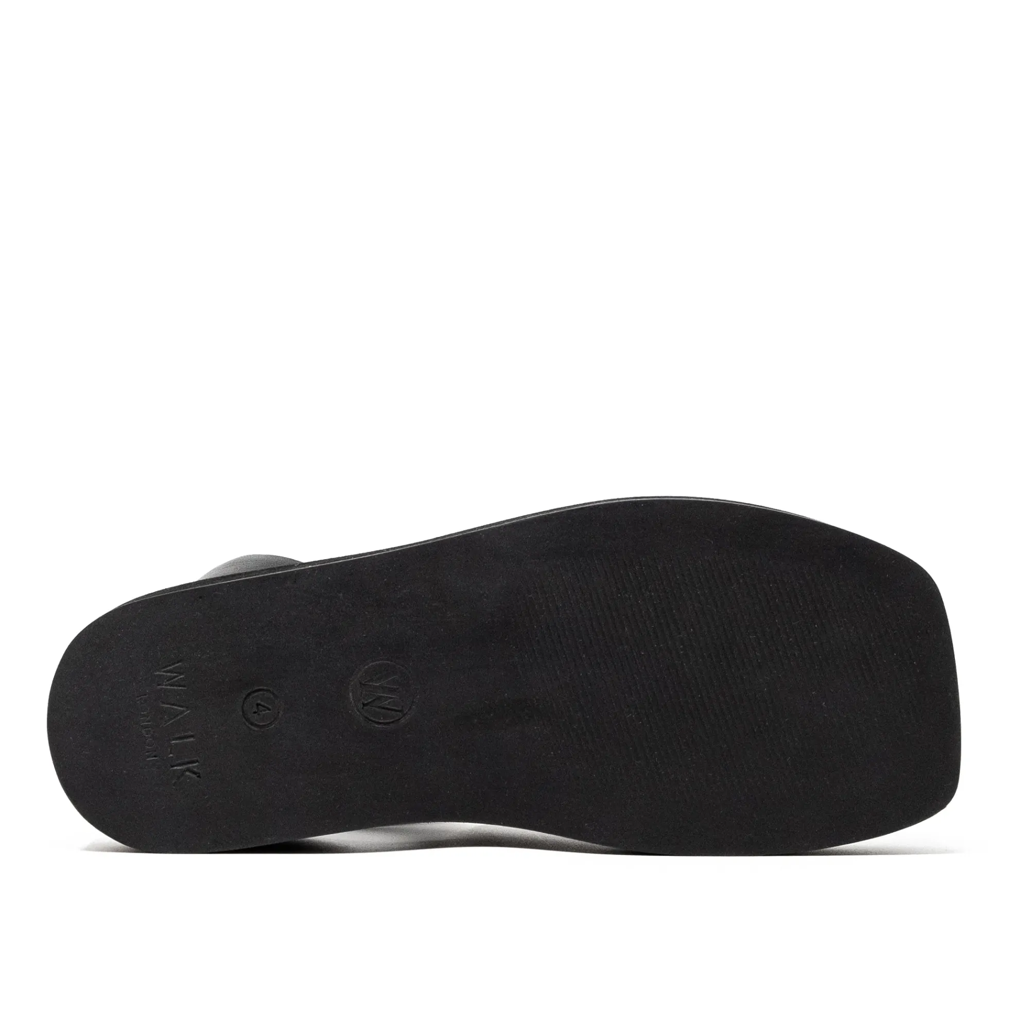 Walk London Oslo Strap Sandal Black Shop