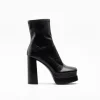 Walk London Phoebe Platform Sock Boot Black Shop