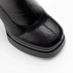 Walk London Phoebe Platform Sock Boot Black Shop