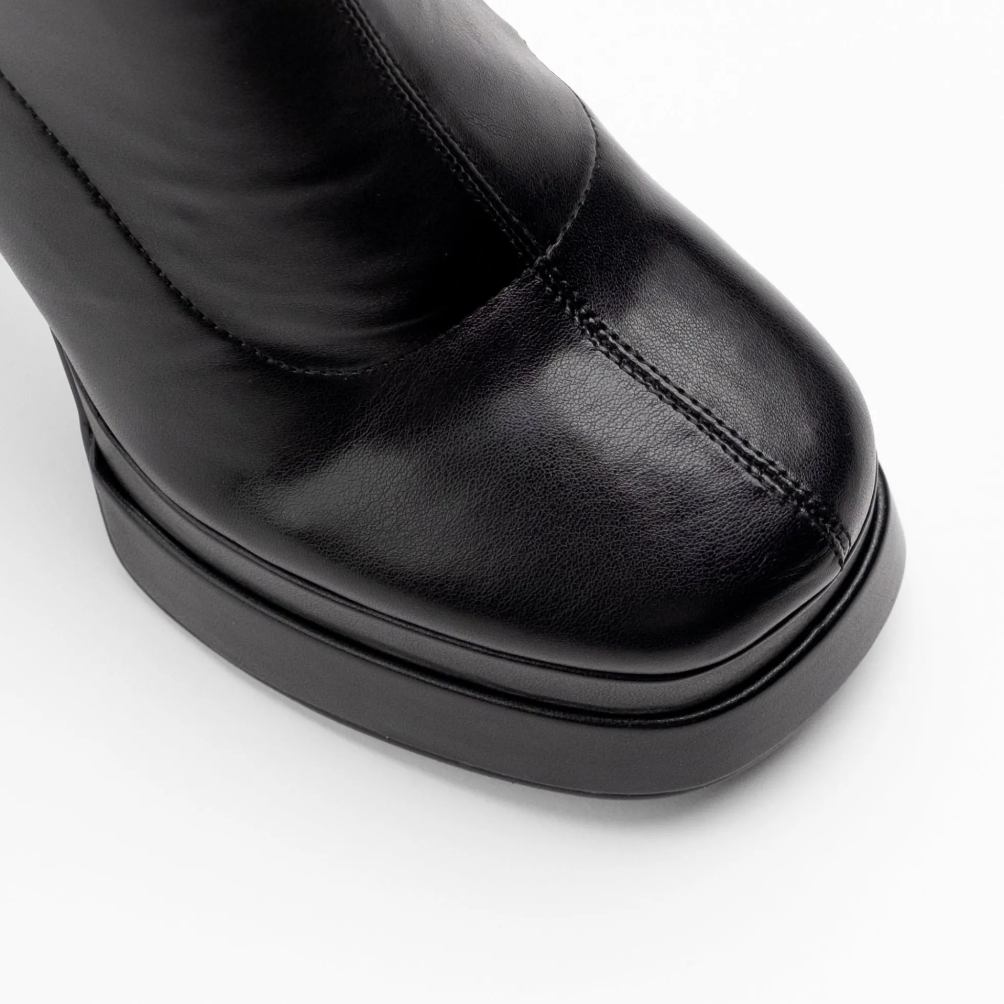 Walk London Phoebe Platform Sock Boot Black Shop