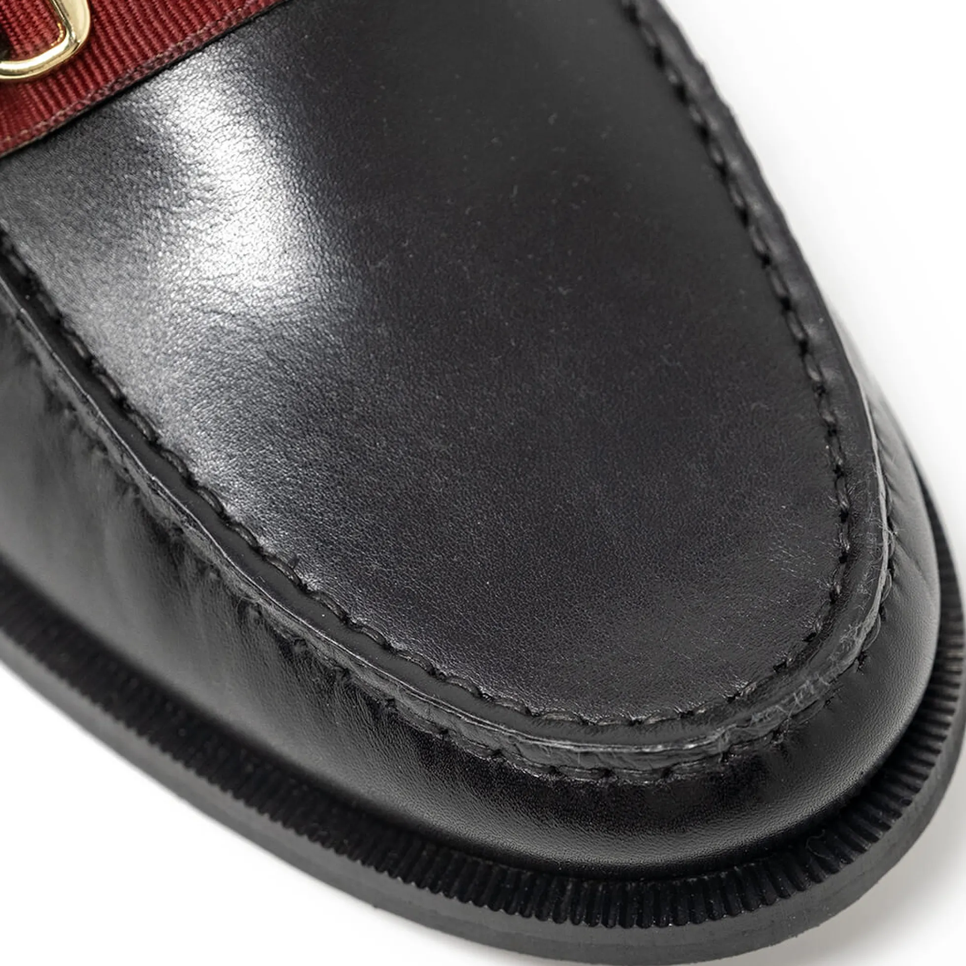 Walk London Riva Trim Loafer Black Leather Store