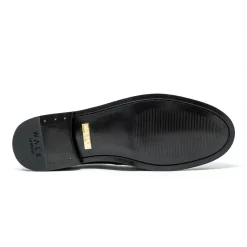 Walk London Riva Trim Loafer Brown Leather Fashion