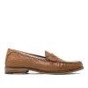 Walk London Riva Weave Loafer Tan Leather Flash Sale