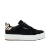 Walk London Sahara Sneaker Black / Zebra Shop