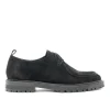 Walk London Sean Apron Shoe Black Suede Outlet