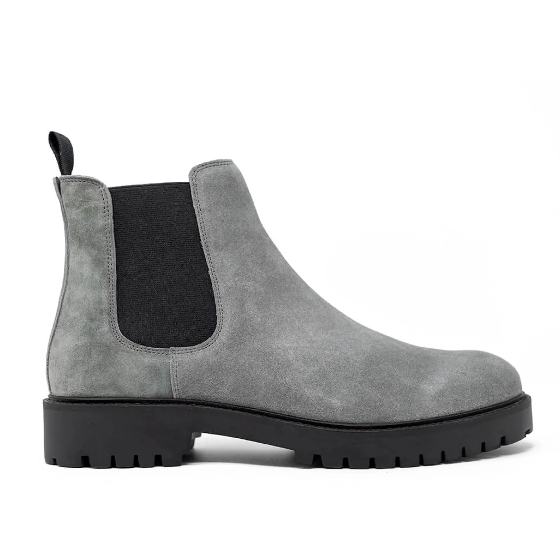 Walk London Sean Chelsea Boot Grey Suede Shop