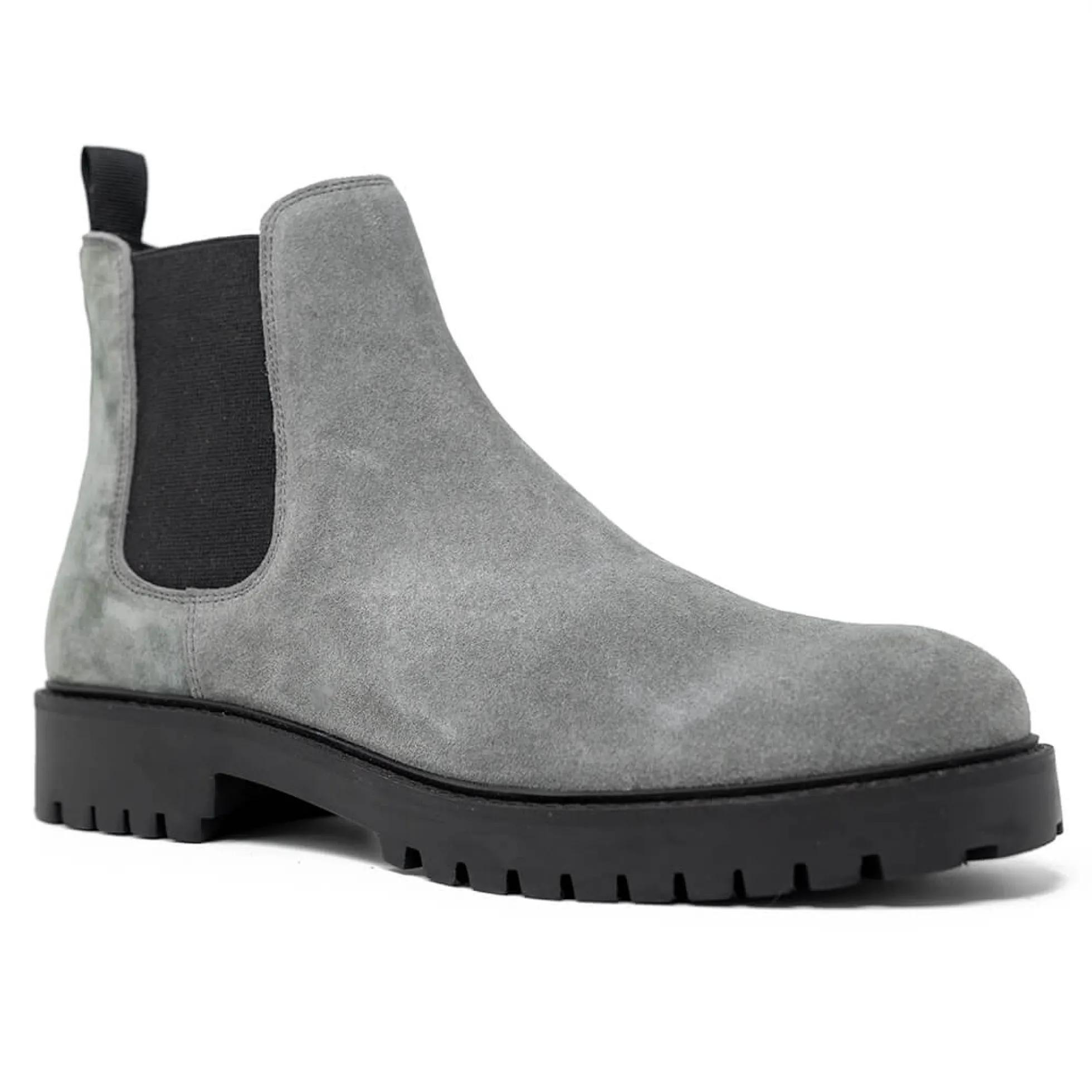 Walk London Sean Chelsea Boot Grey Suede Shop