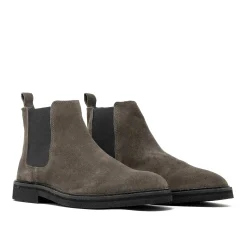Walk London Slick Chelsea Boot Grey Suede Best Sale