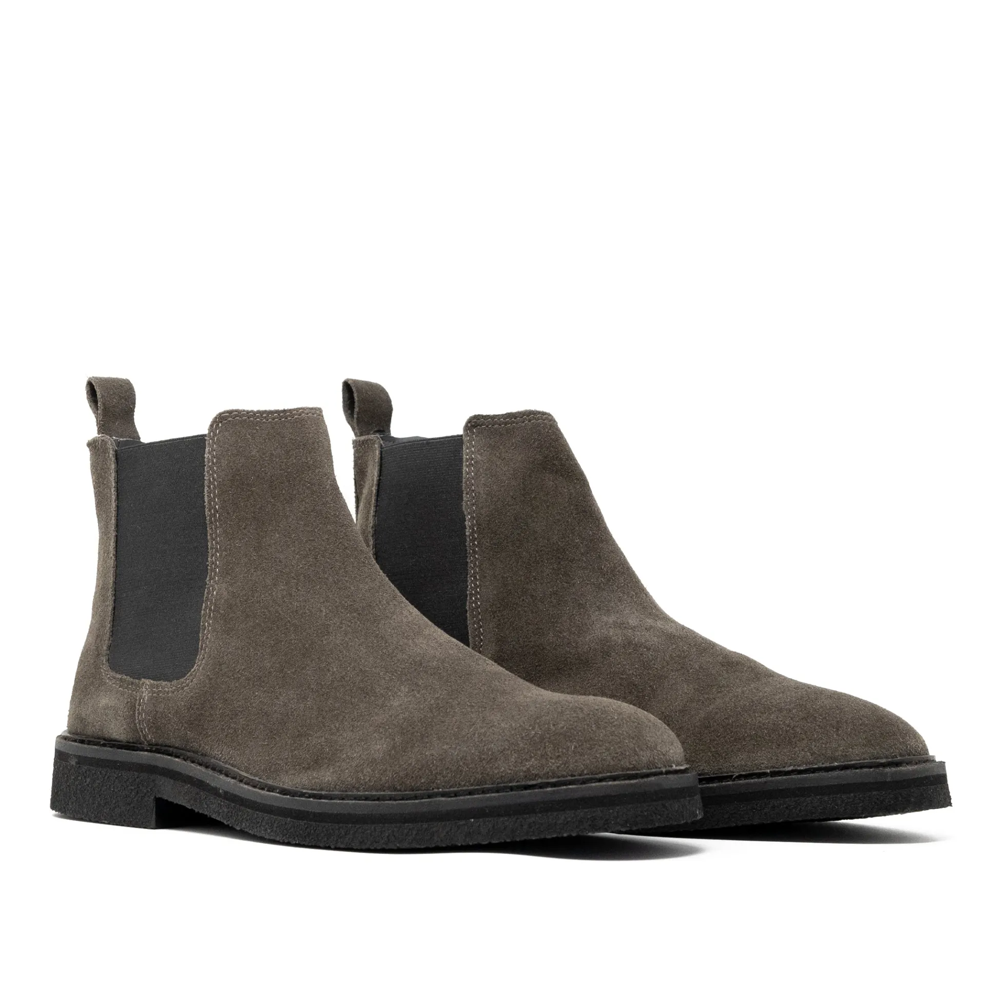 Walk London Slick Chelsea Boot Grey Suede Best Sale