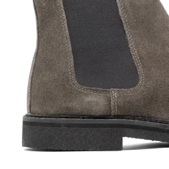 Walk London Slick Chelsea Boot Grey Suede Best Sale