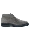 Walk London Slick Desert Boot Grey Suede Discount