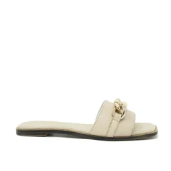 Walk London St Tropez Chain Sandal Latte Flash Sale