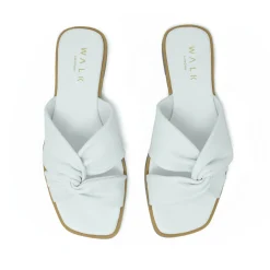 Walk London St Tropez Knot Sandal White Best Sale