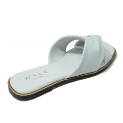 Walk London St Tropez Knot Sandal White Discount