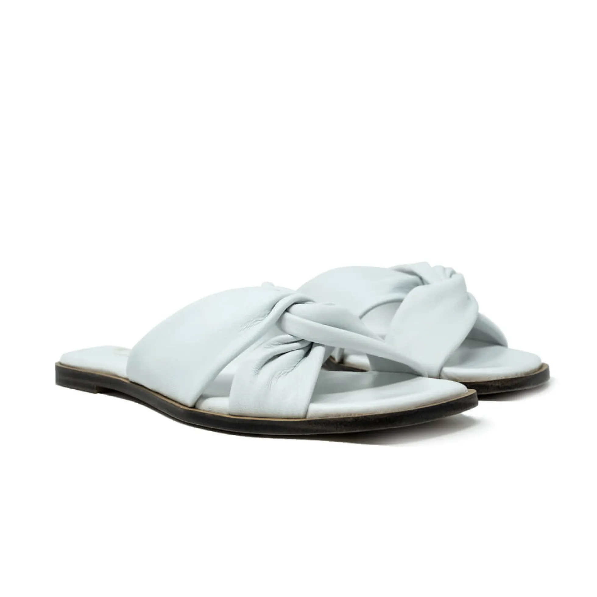 Walk London St Tropez Knot Sandal White Discount